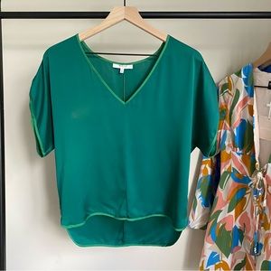 Milly Silk Blend Top‎